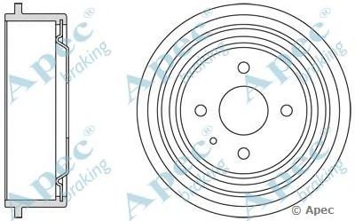 APEC BRAKING drm9501 -  Тормозной барабан